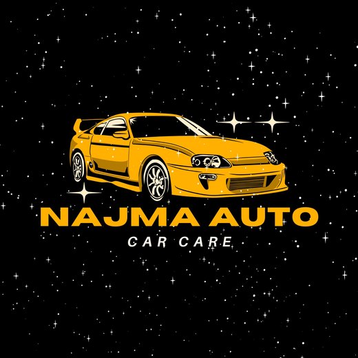Najma Auto Car Care logo